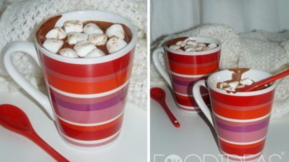 Как приготовить горячий шоколад с зефиром