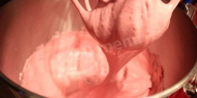 Рецепт малинового зефира из малины