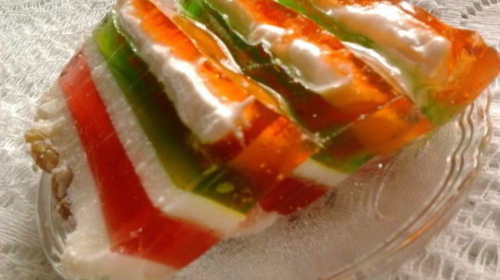 Как приготовить слоеное желе с зефиром