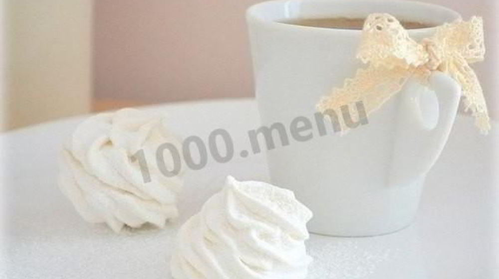 Как приготовить зефир из яблочного пюре