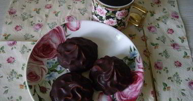 Рецепт Зефира малинового в шоколаде