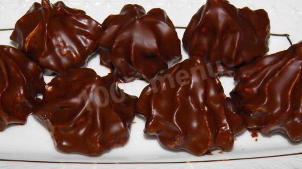 Как приготовить зефир в шоколаде