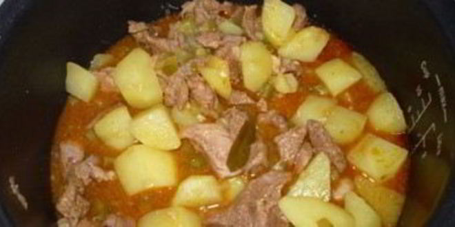 Рецепт азу из говядины в мультиварке