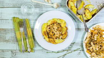 Рецепт Азу из индейки на сковороде