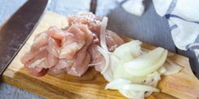 Рецепт азу из индейки на сковороде