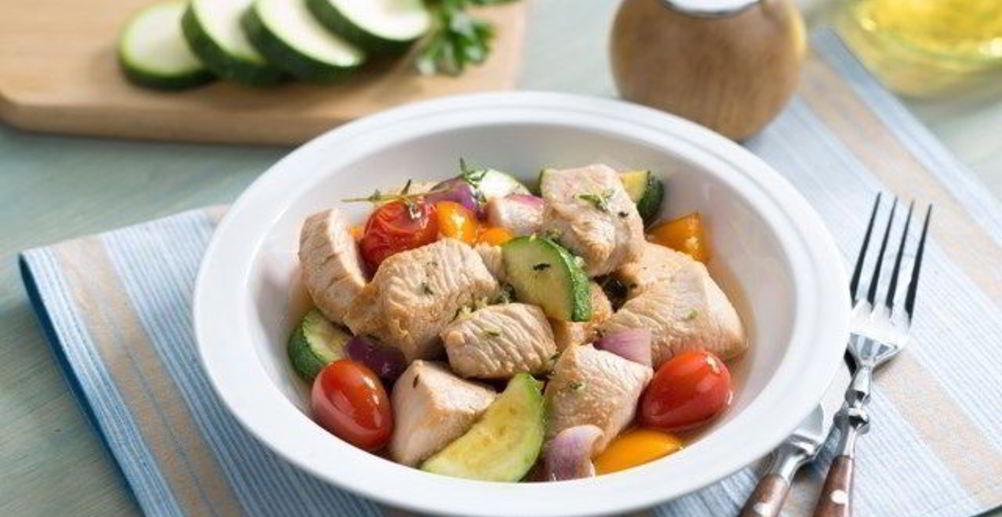 Рецепт сливочную форель с брокколи и болгарским перцем