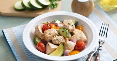 Рецепт Азу из индейки с болгарским перцем в белом вине