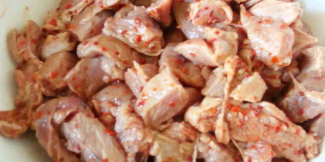 Рецепт азу из индейки с запеченным картофелем