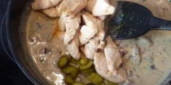 Рецепт азу из индейки со сметаной