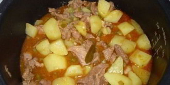 Рецепт азу из свинины в мультиварке