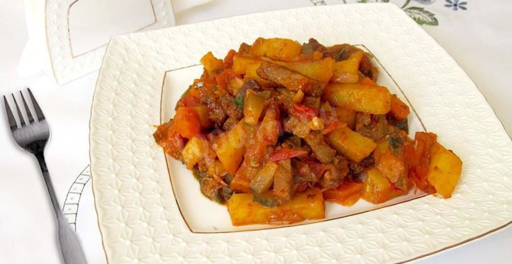 Рецепт азу по-татарски в горшочке