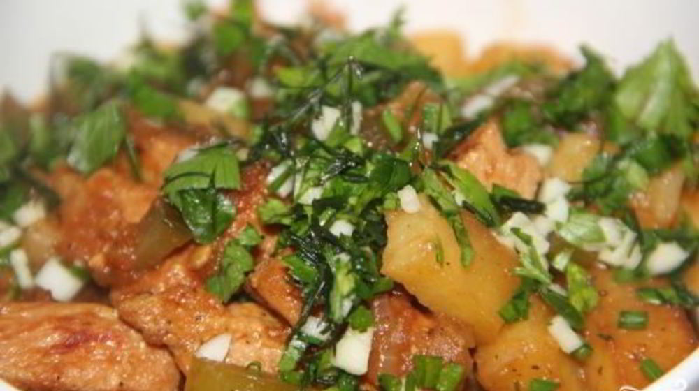 Как приготовить азу по-татарски со свининой