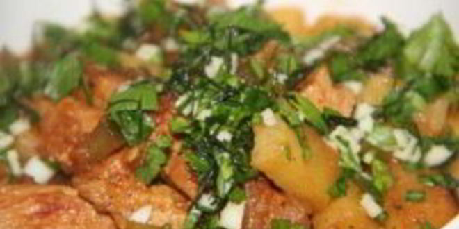 Рецепт азу по-татарски со свининой