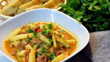 Рецепт Азу по-татарски в мультиварке