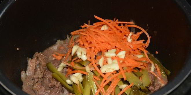 Рецепт азу по-татарски в мультиварке