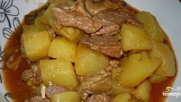 Рецепт Азу с картошкой в мультиварке