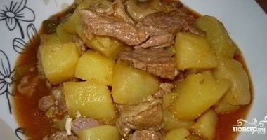 Рецепт Азу с картошкой в мультиварке