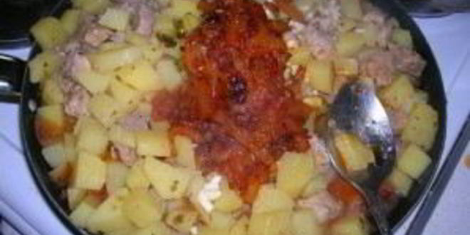Рецепт азу с картошкой