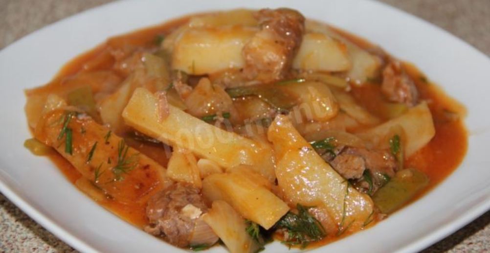 Рецепт щи с тушенкой
