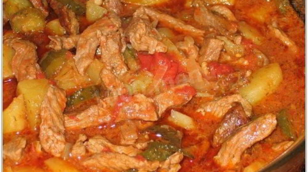 Как приготовить острое азу по-татарски