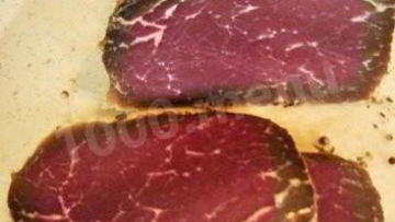 Рецепт Бастурмы из говядины по-армянски