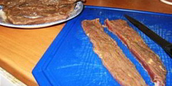 Рецепт бастурмы из свинины в духовке