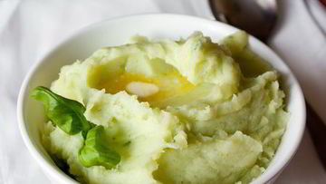 Рецепт Базиликового картофельного пюре