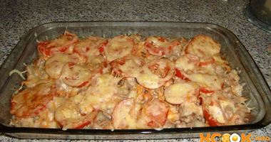 Рецепт Бешбармака с фаршем