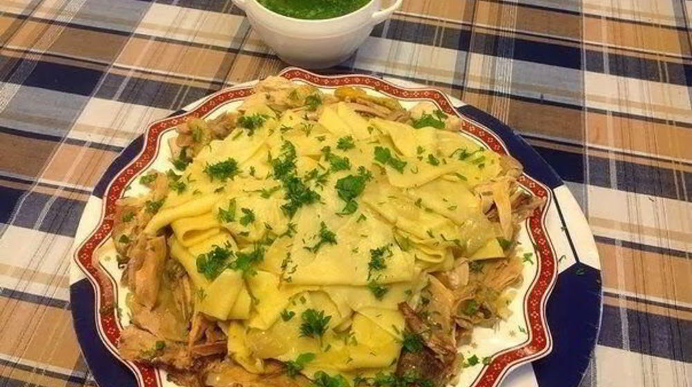 Как приготовить бешбармак с курицей