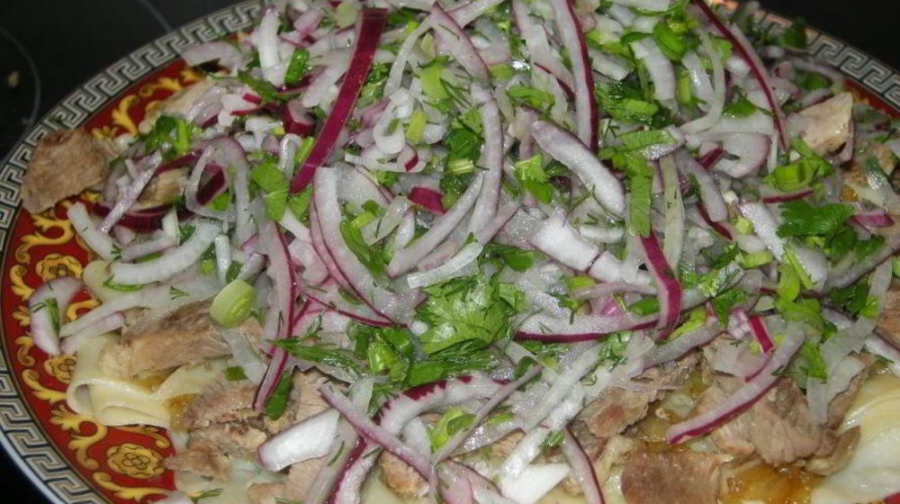 Как приготовить бешбармак вегетарианский