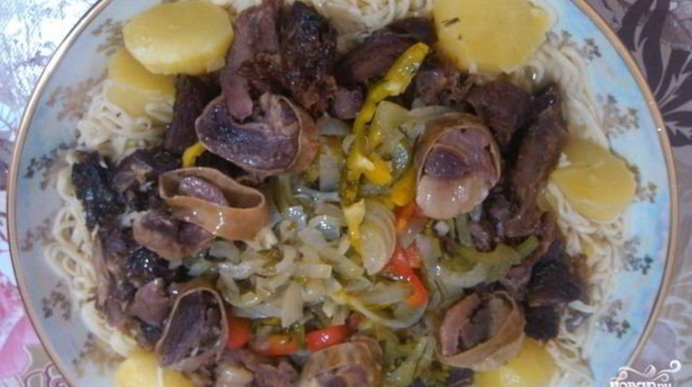 Как приготовить еврейский бешбармак