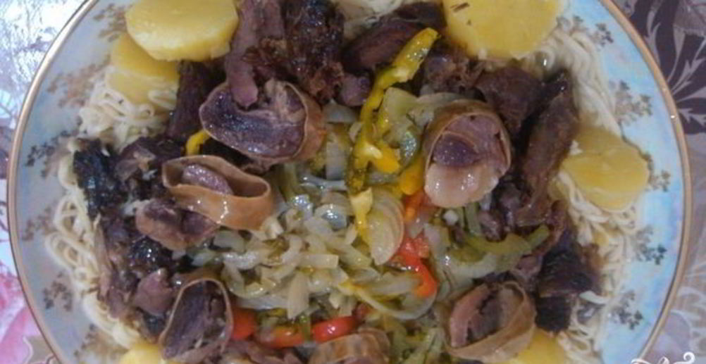 Рецепт бешбармак