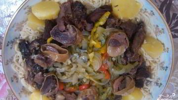 Рецепт Еврейского бешбармака