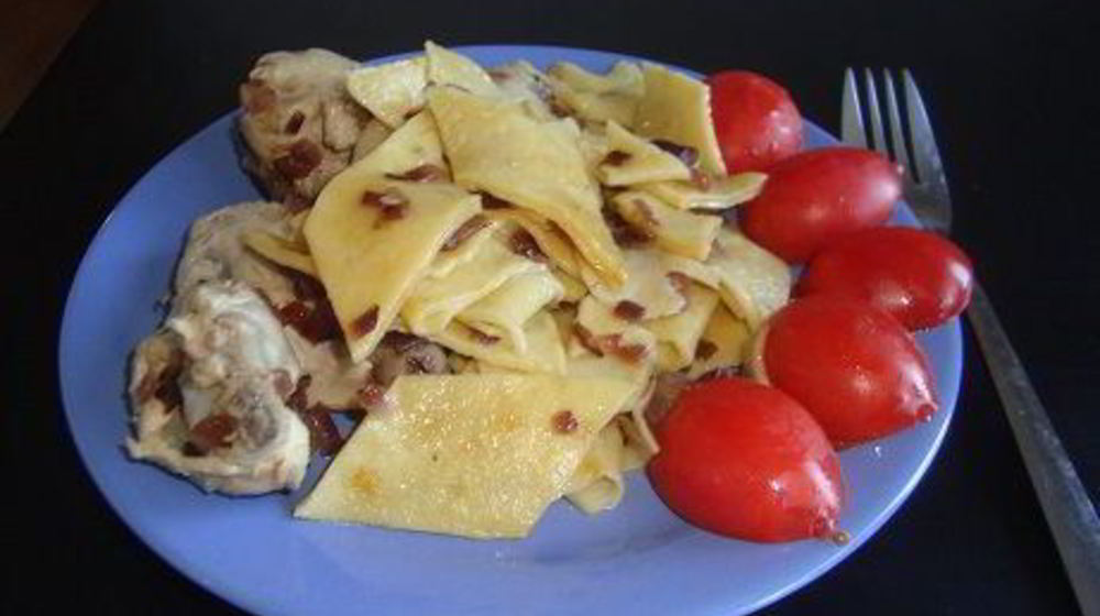 Как приготовить ложный бешбармак