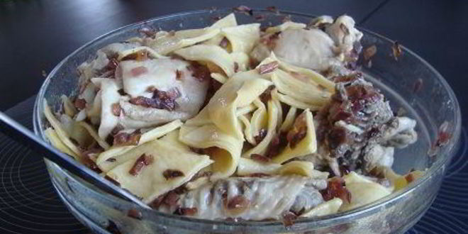 Рецепт ложного бешбармака