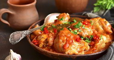 Рецепт Чахохбили из курицы на белом вине