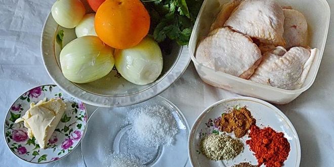 Рецепт чахохбили из курицы с картошкой