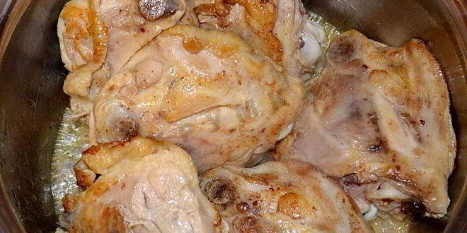 Рецепт чахохбили из курицы с картошкой