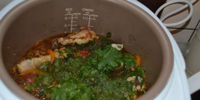 Рецепт чахохбили из курицы в мультиварке