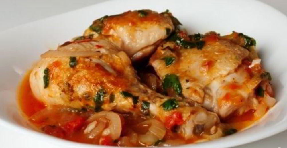 Рецепт чахохбили из курицы на белом вине