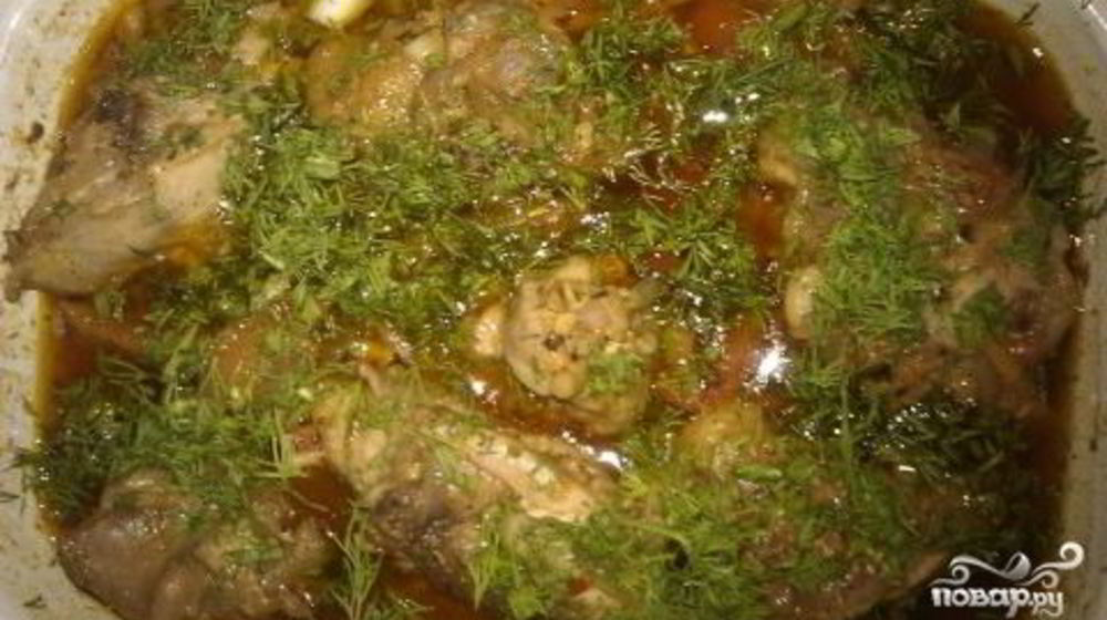 Как приготовить чахохбили с грецким орехом