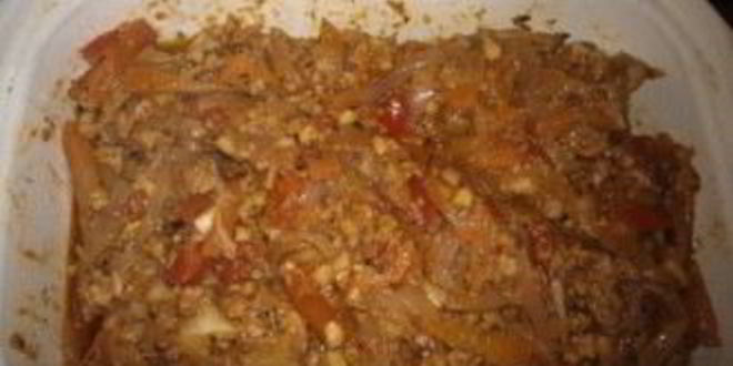 Рецепт чахохбили с грецким орехом