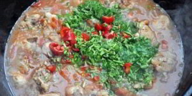 Рецепт чахохбили в казане