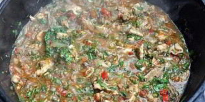 Рецепт чахохбили в казане