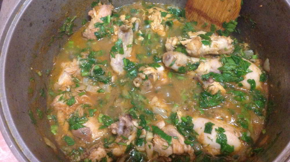 Как приготовить чахохбили в помидорах