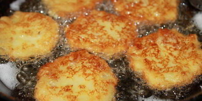 Рецепт драников с чесноком