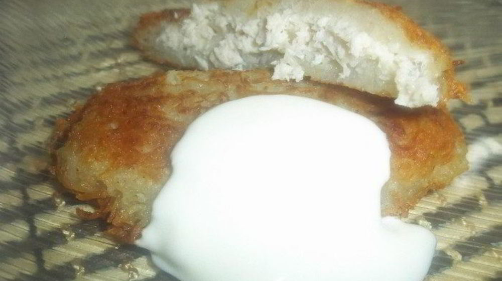 Как приготовить драники с начинкой