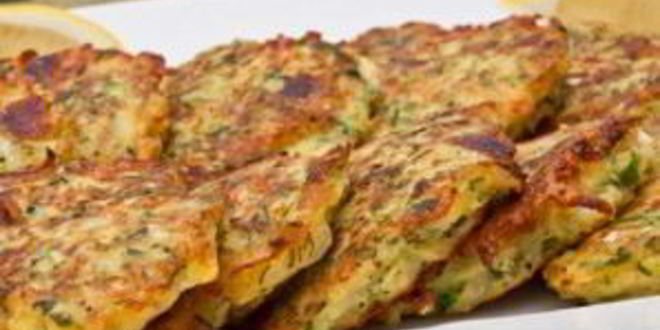 Рецепт драников с сыром и зеленым луком