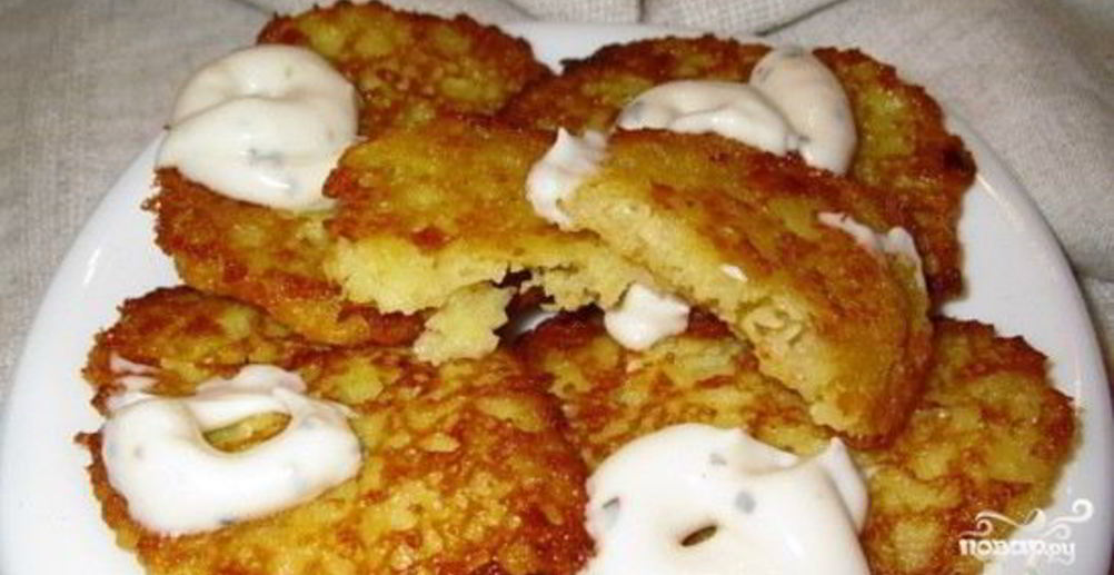 Рецепт драники