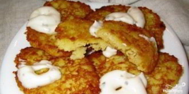 Рецепт драников с творогом